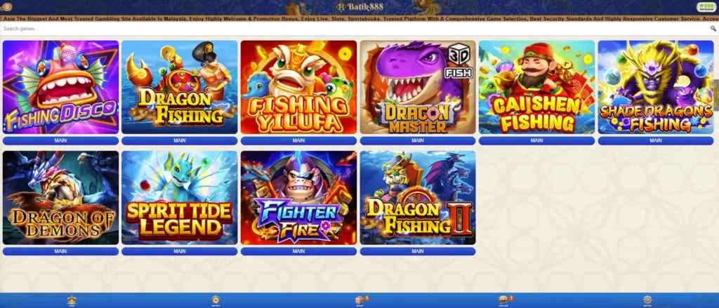 Fishing Games