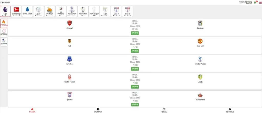 Live Sports Betting